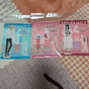 SPY x FAMILY 아크릴 스탠드 3종 세트