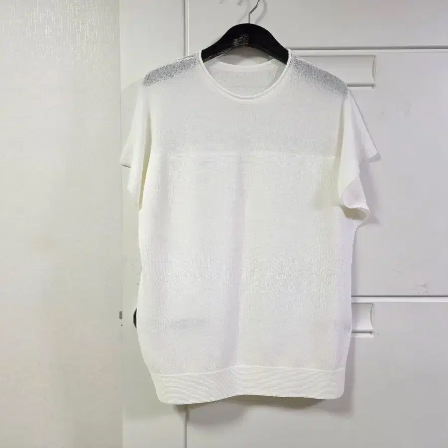 25ss LBL 골지 라운드넥  반팔티셔츠 여성 XL