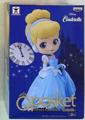 반프레스토 Q posket Disney Characters - 신데렐라 - 디즈니 보통 컬러 신데렐라