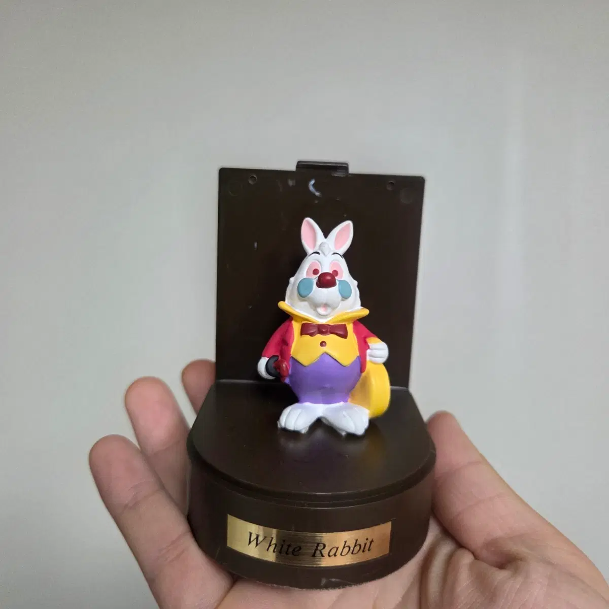 빈티지 토이 인형 고전 만화 피규어 캐릭터 디즈니 이상한 나라의 앨리스 토끼