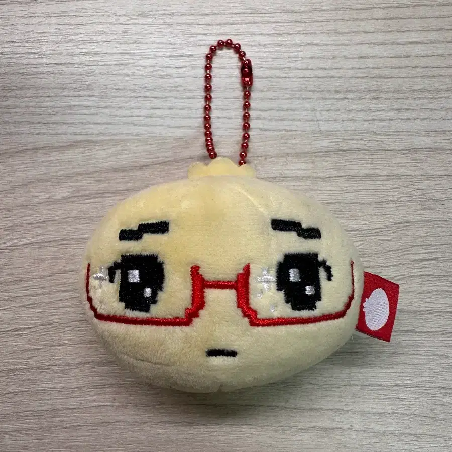 안경만두 키링 인형