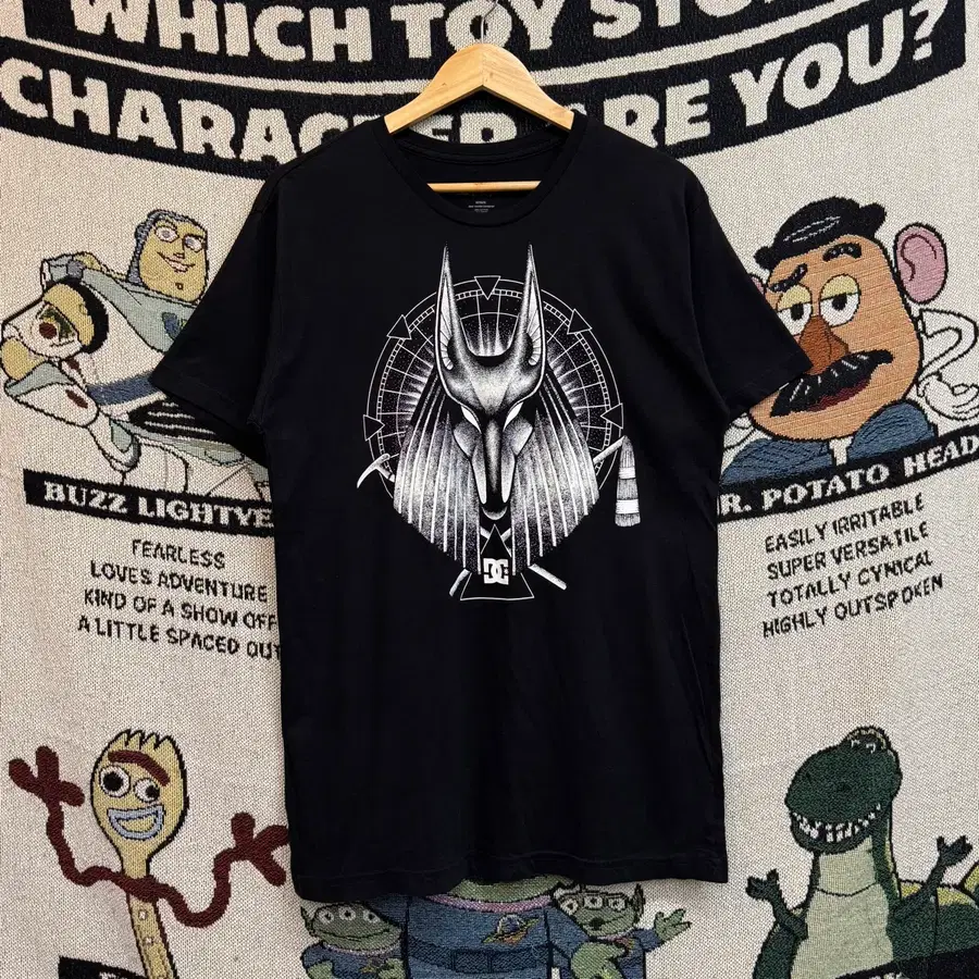[M] DC 슈즈 x 대니웨이 아누비스 티셔츠 made in USA