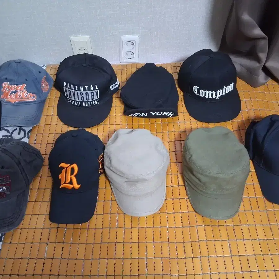 간지모자 볼캡,스냅백,베레모,군모