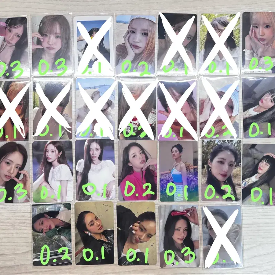 프로미스나인 포토카드 트레카 양도