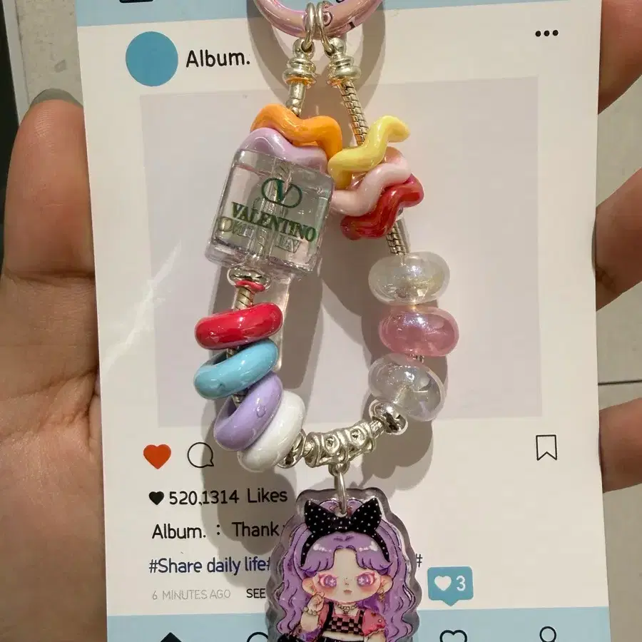 [Hand Made] 비즈키링