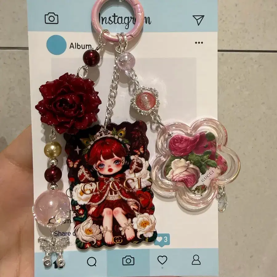 [Hand Made] 비즈키링
