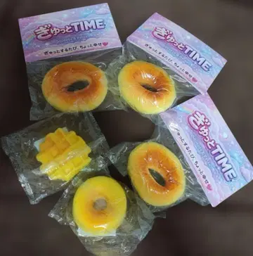 꽉 쥐는 TIME 스퀴즈 마스코트 5개 세트