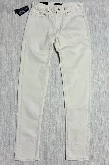 BANANA REPUBLIC 테이퍼드 데님 W28 택 포함 새상품 아이보리