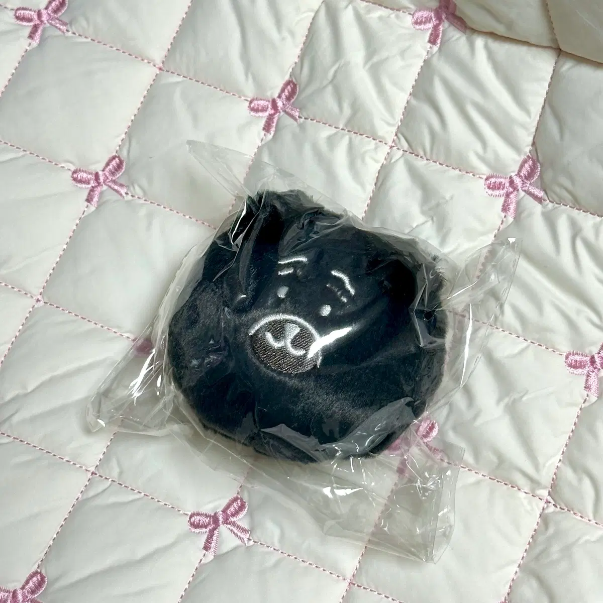 (미개봉) 나가노마켓 농담곰 블랙 쿠지 E상 퍼그 오카오 마스코트