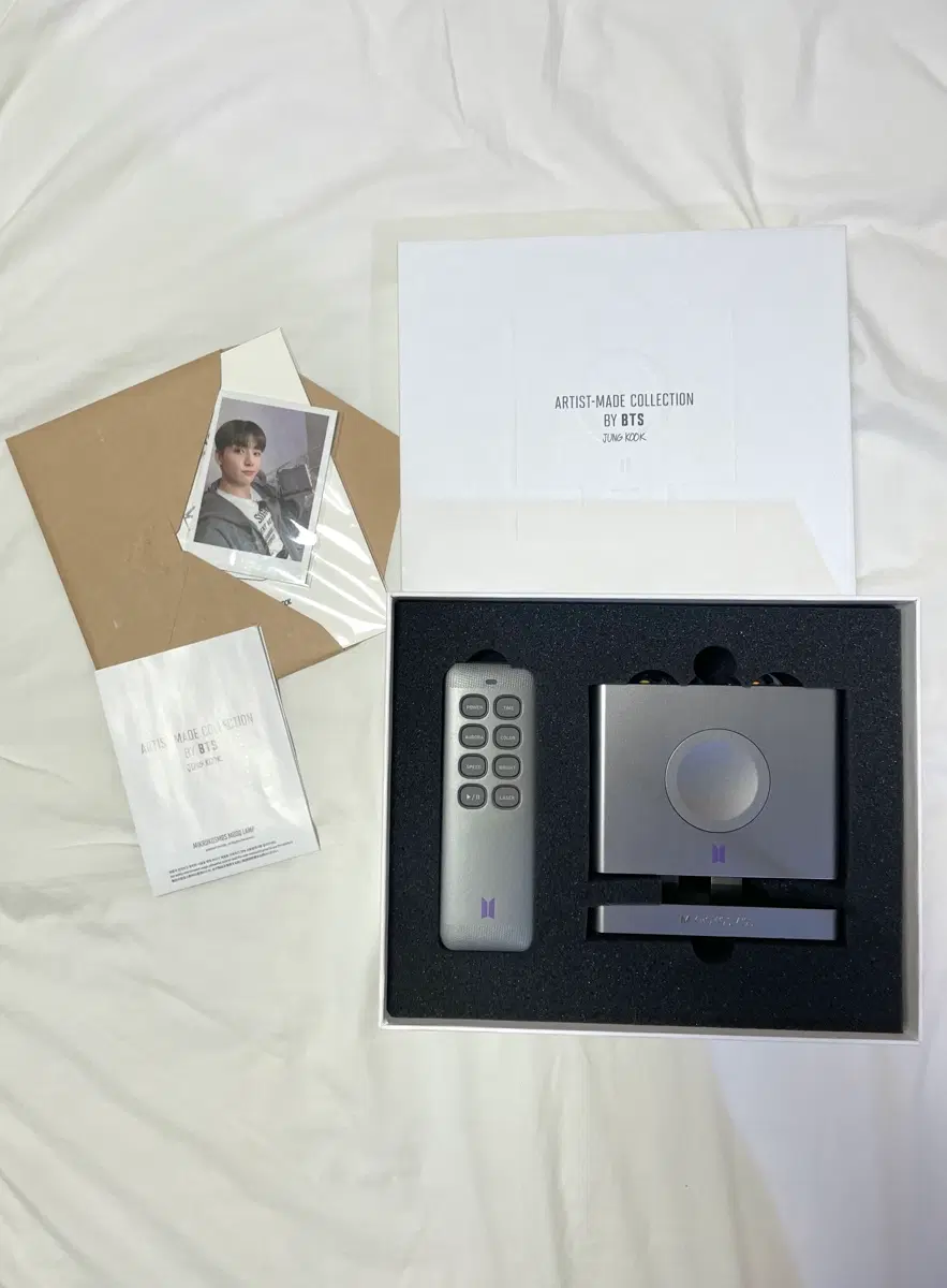 정국 무드등 소우주 mikrokosmos 방탄 포카 오로라 무드 램프 스피커 jk
