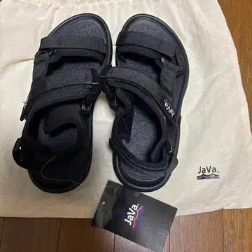 JaVa 스포츠 샌들 블랙 24cm 택 포함 새상품