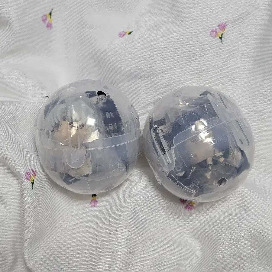 2 [ 셋쇼마루 + 가영 ] 이누야샤 연결 대롱 마스코트 가챠 뽑기 미니 피규어
