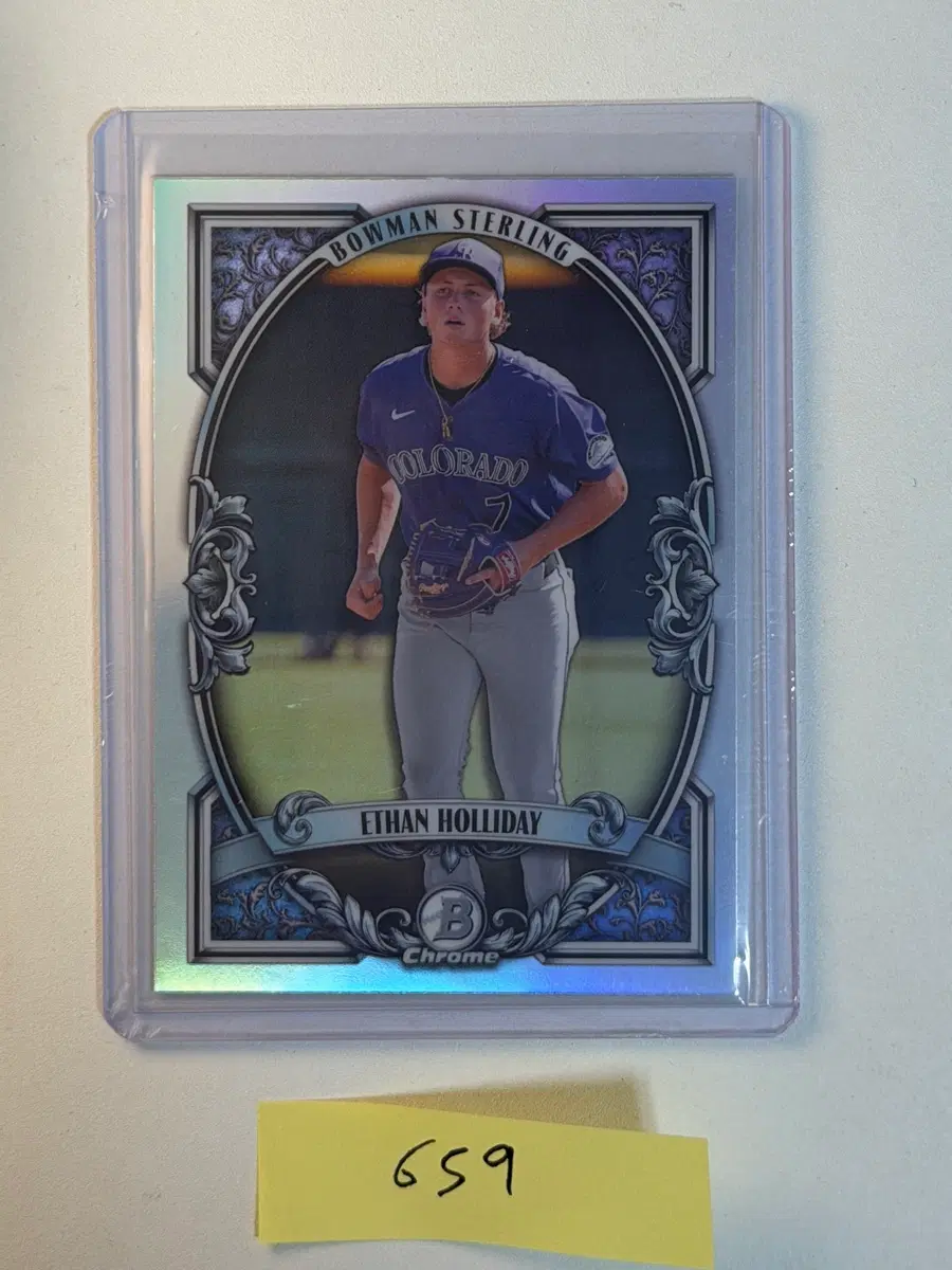 에단 홀리데이 Topps MLB 야구카드
