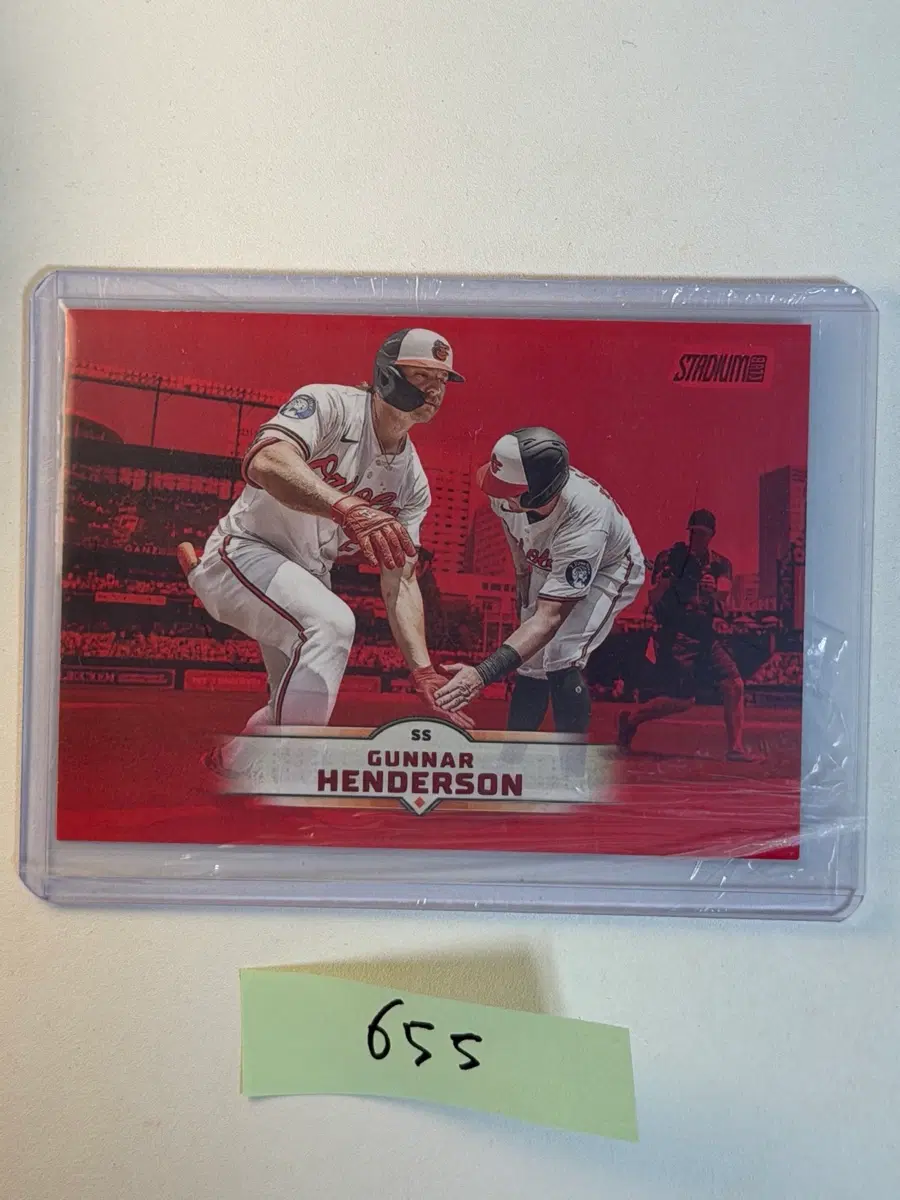 거너 헨더슨 Topps MLB 야구카드