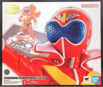 BANDAI SPIRITS S.H.Figuarts 진골조제법 비밀전대 고레인저 아카레인저 슈퍼 전대 50th Anniversary Ver.(최초 한정 받침대 부속)