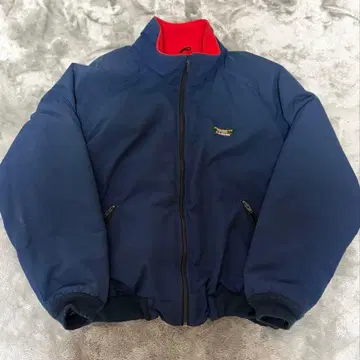 L.L.Bean 나일론 자켓 네이비 레드