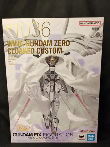 BANDAI SPIRITS GUNDAM FIX FIGURATION METAL COMPOSITE GUNDAM W 30th 윙건담 제로 클로크드 커스텀 #1036