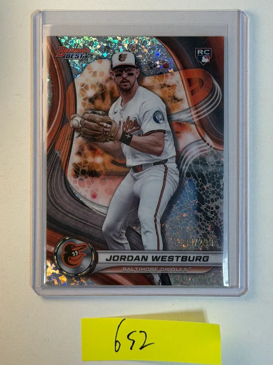 조던 웨스트버그 RC /299 한정 Topps MLB 야구카드