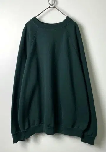 90s USA제 TULTEX 무지 래글런 맨투맨 빈티지