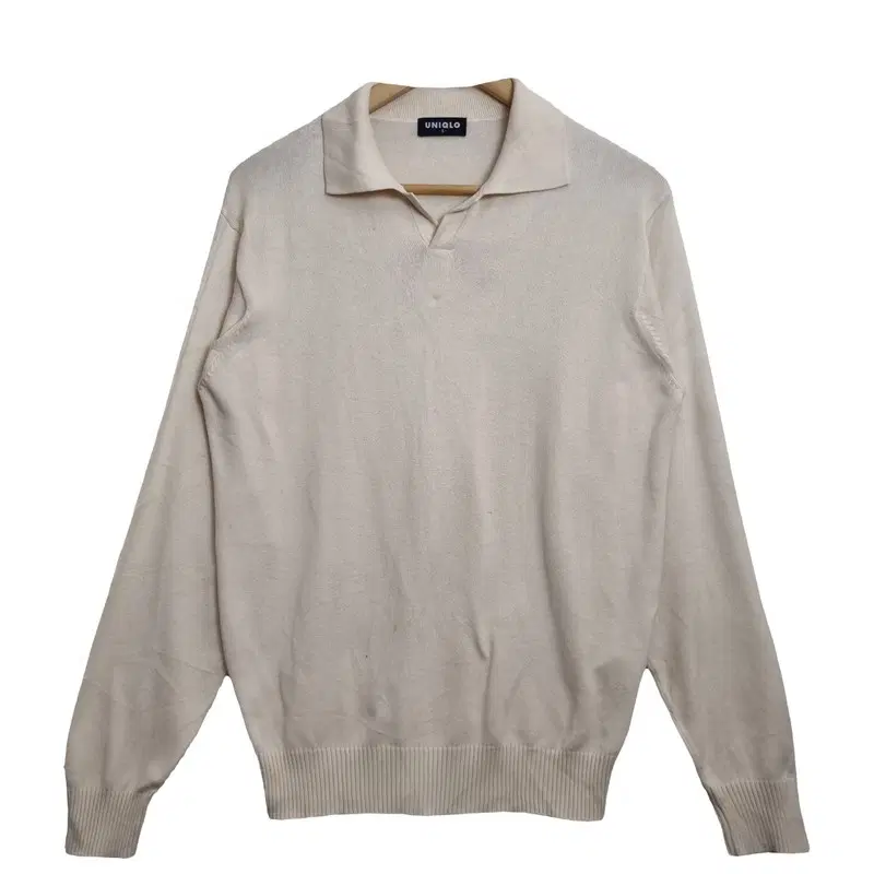 UNIQLO 빈티지 유니클로 크림 카라 니트 [S]