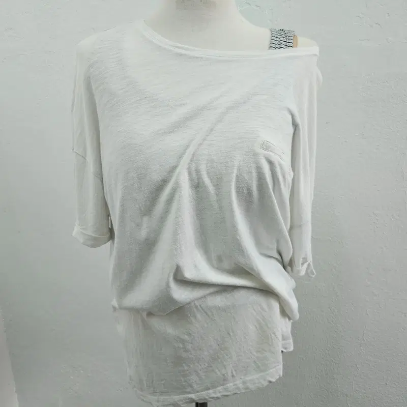 PIAZZA ITALIA ITALY 반팔 티 여 XL J6549