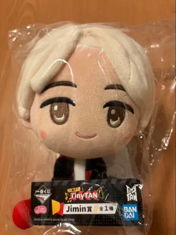 TinyTAN 제일복권 Jimin상 봉제 인형