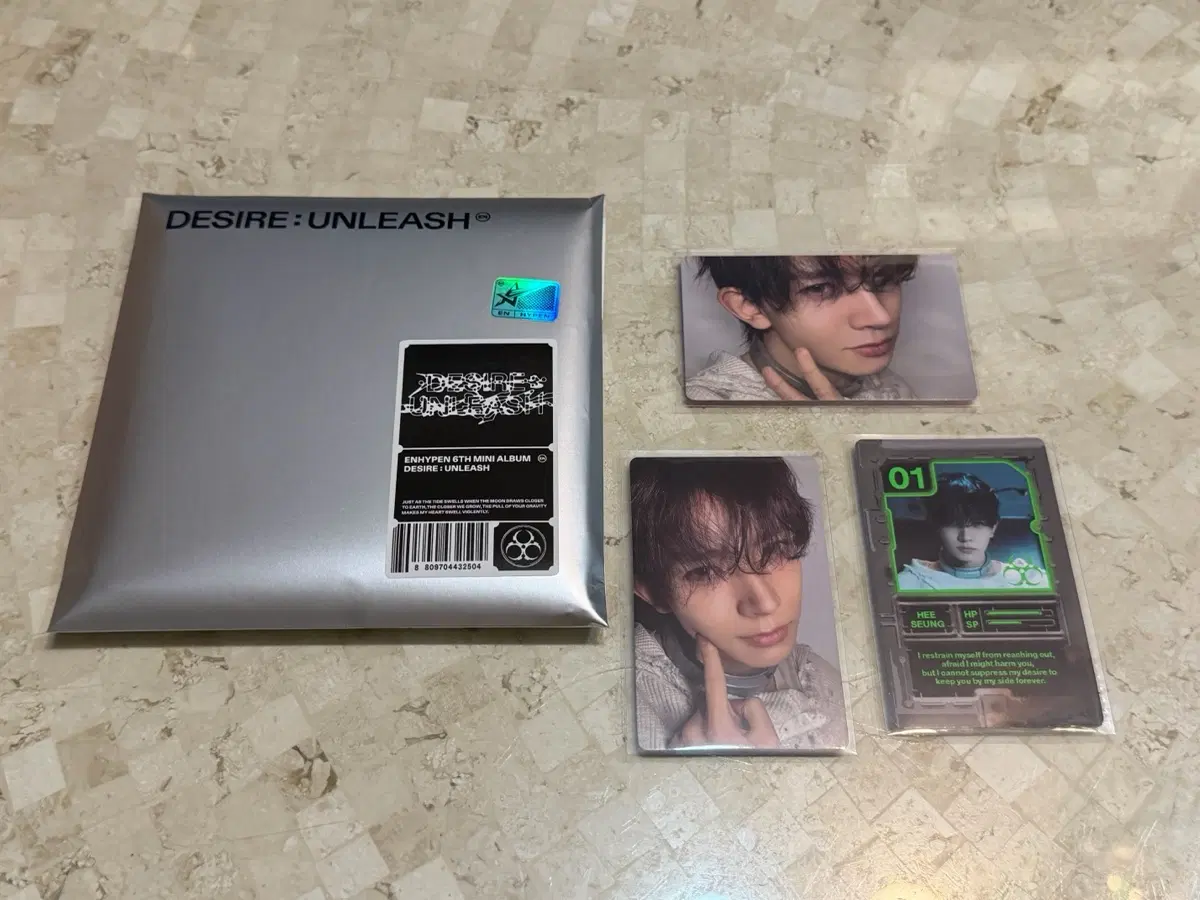 엔하이픈 희승 (에반 EVAN) desire:unleash 엔진판 풀세트