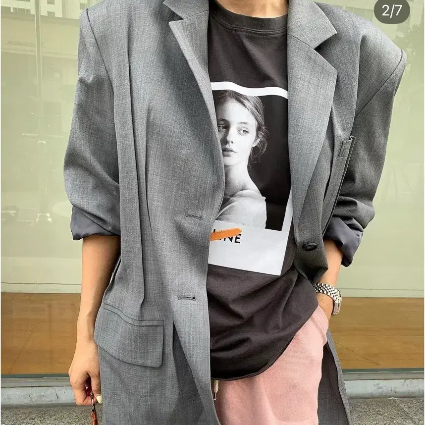 강자매 자켓 택있는새상품