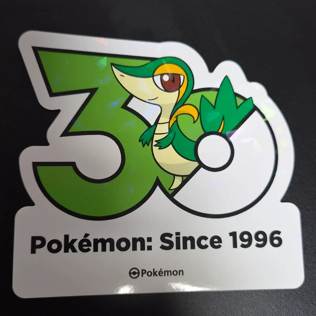 포켓몬 30주년 기념 스티커 주리비얀