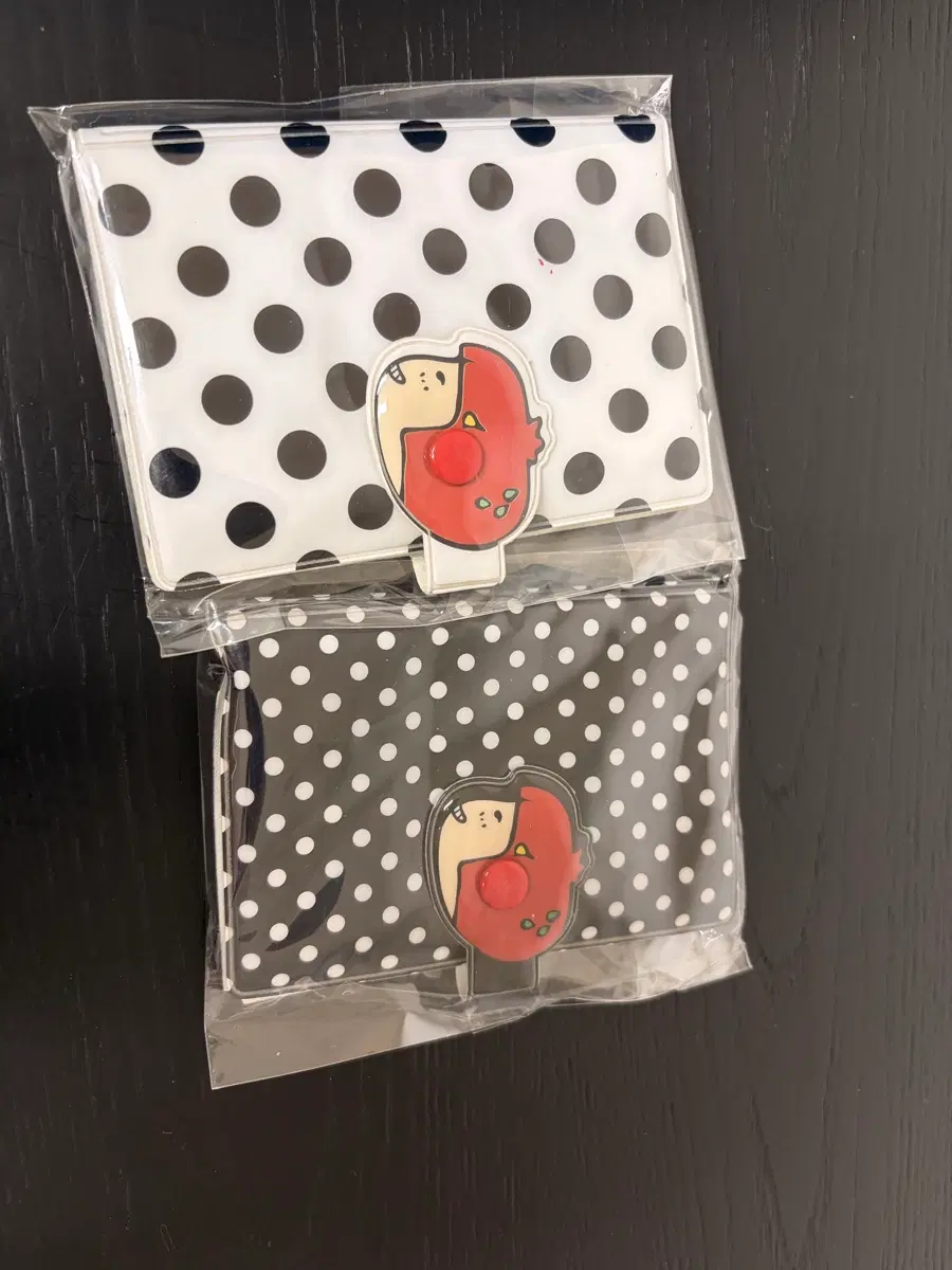 고전 문구 딸기 카드 슬리브 수첩 카드홀더