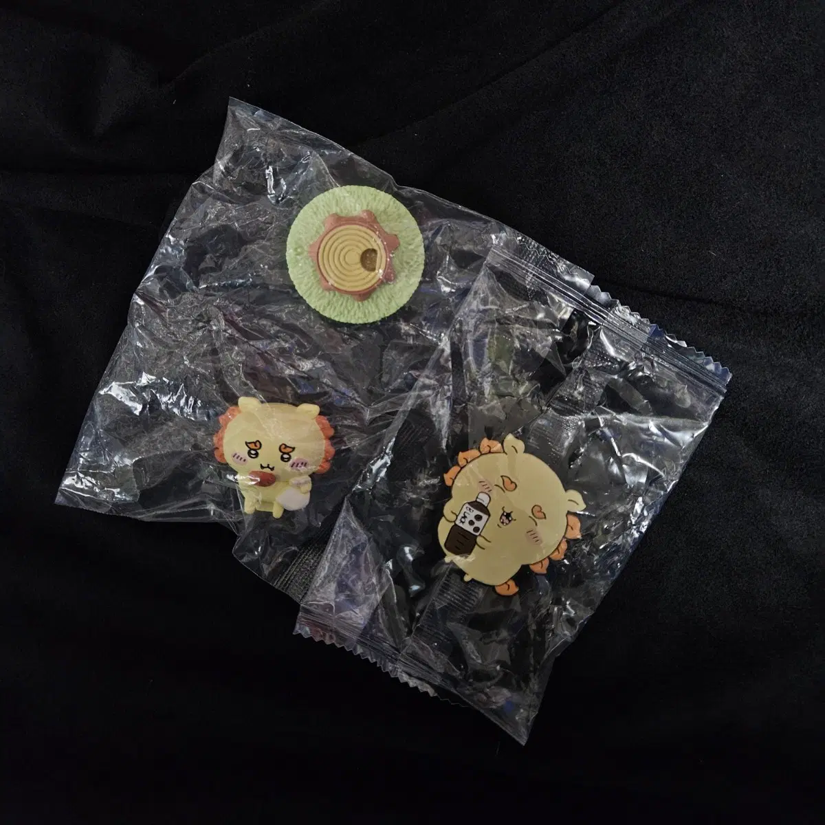 먼작귀 치이카와 시사 미니 가챠 피규어+고무 러버 자석 일괄