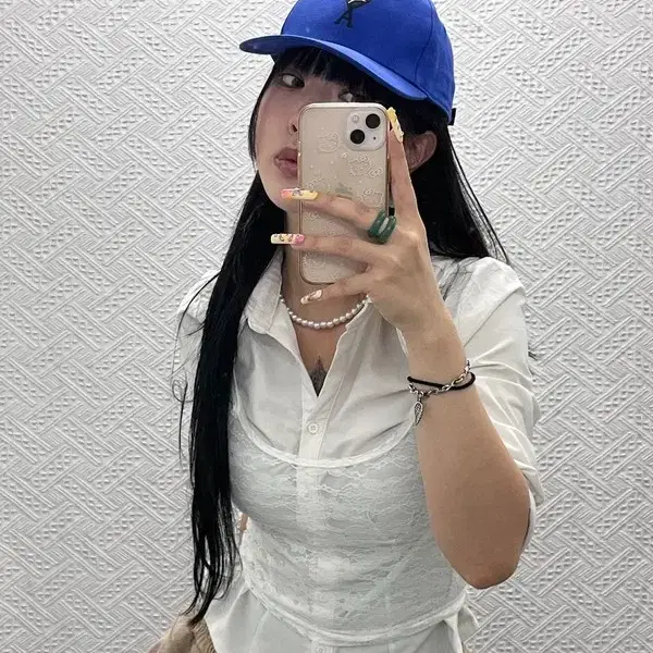 푸마 x 아미 다즐링 블루 로우 커브 스냅 볼캡 C13972