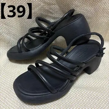 캠퍼 THELMA 샌들 통굽 샌들 25cm 39