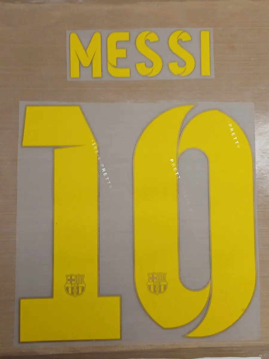 12-14 바르셀로나 홈 메시 유니폼 마킹
