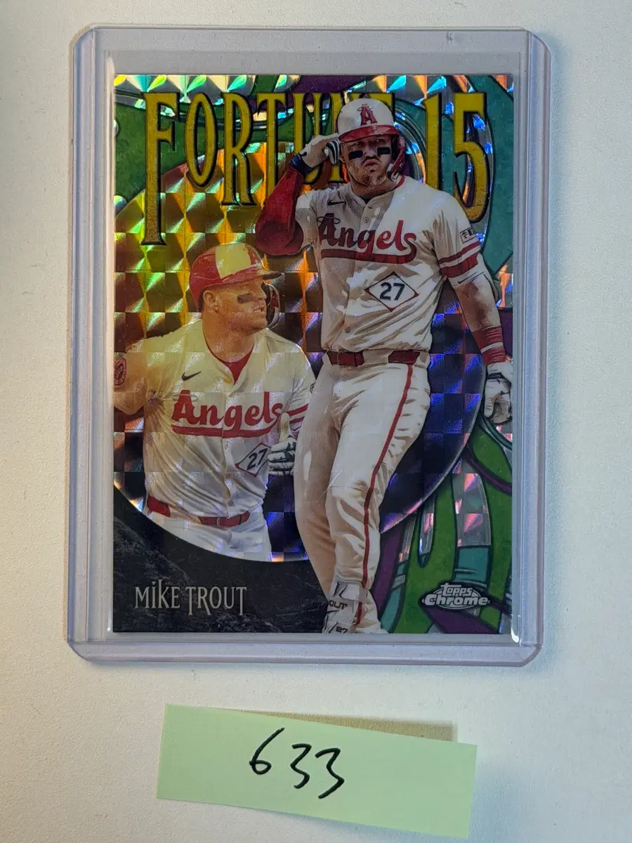 마이크 트라웃 Topps MLB 야구카드