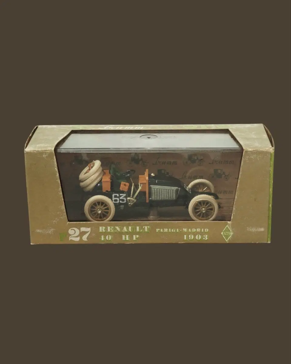 Brumm 1903s 르노 파리 자동차 모형