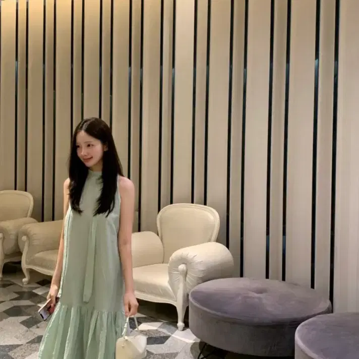 메인트넌트 롱원피스 휴양지룩 여행룩 수입의류 새상품