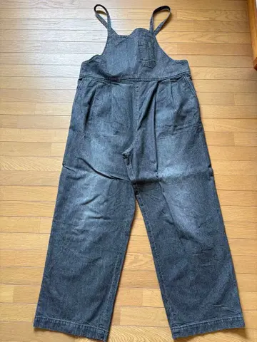 데님 살로펫 오버롤