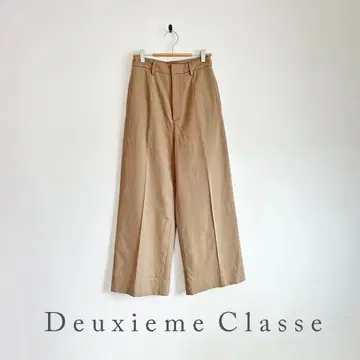 MUSE de 두지엠 클라세 GABARDINE WIDE 팬츠