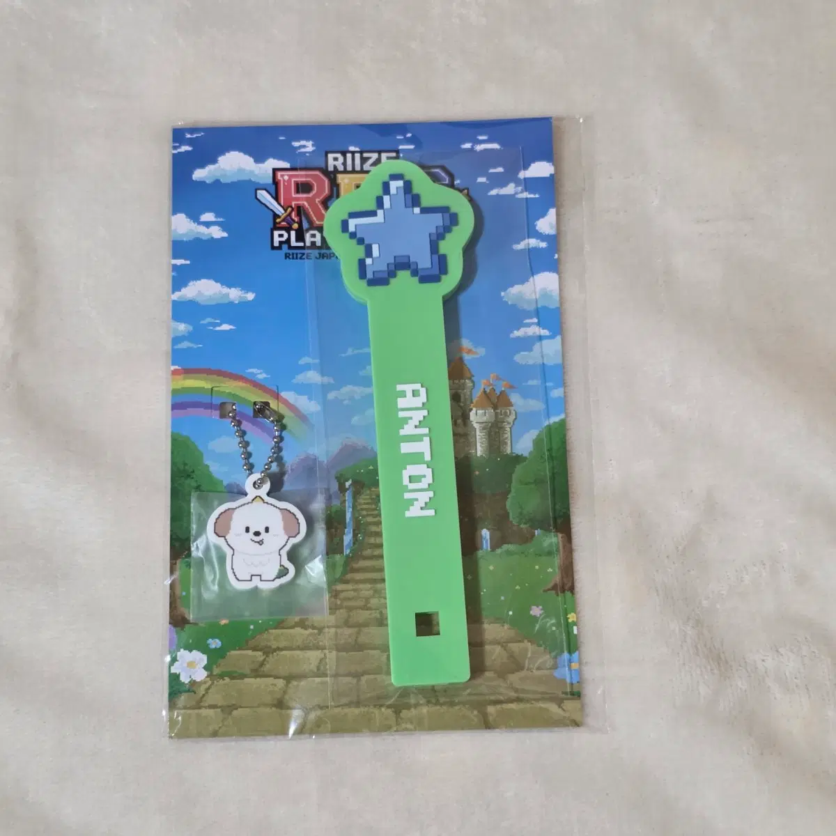 라이즈 앤톤 멍룡이 일본 RPG 게임 팬미팅 MD 우치와 클립 (홀더)