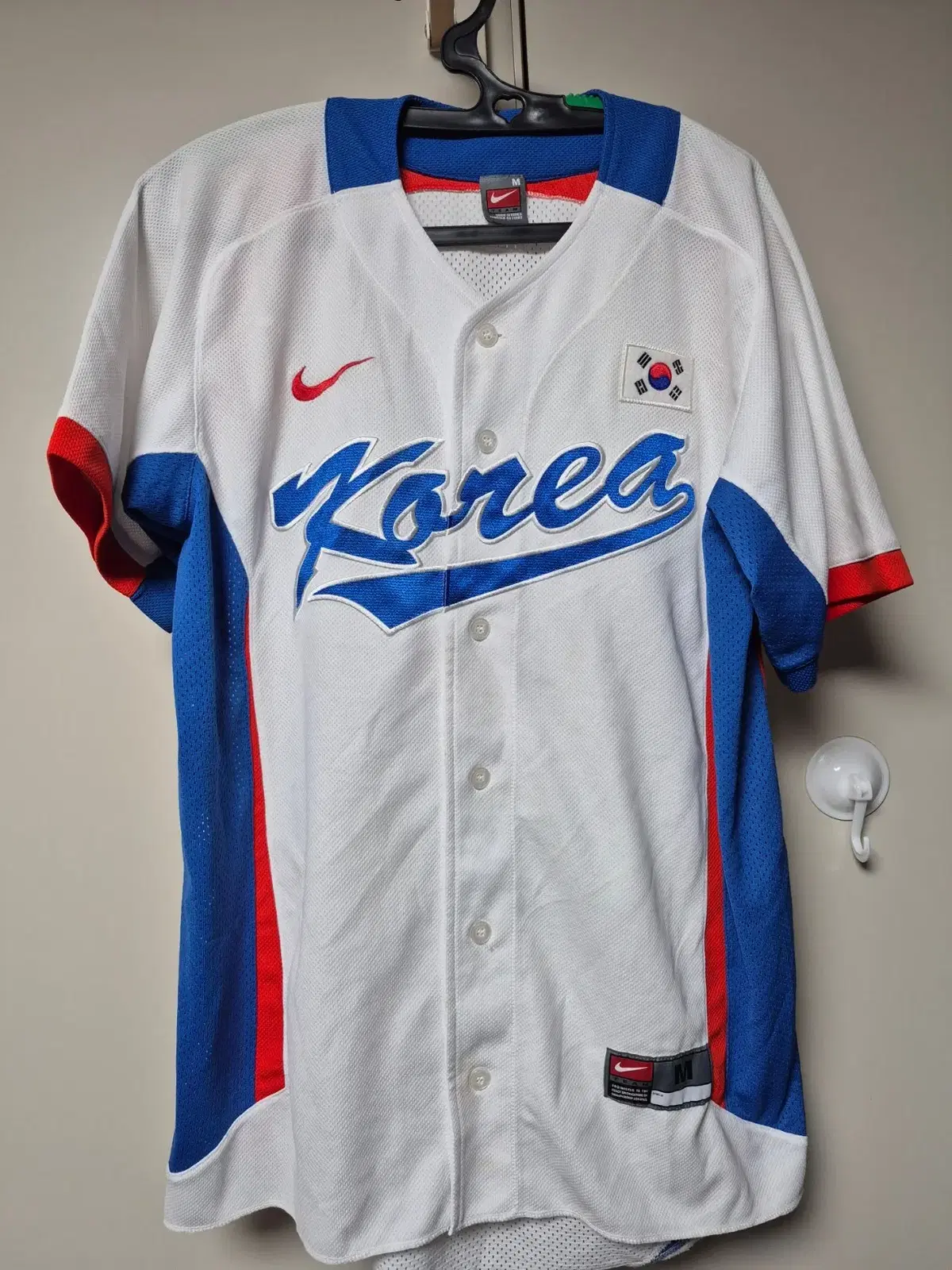 2009년도 나이키 정품 대한민국 야구 대표팀 유니폼 95사이즈 판매합니