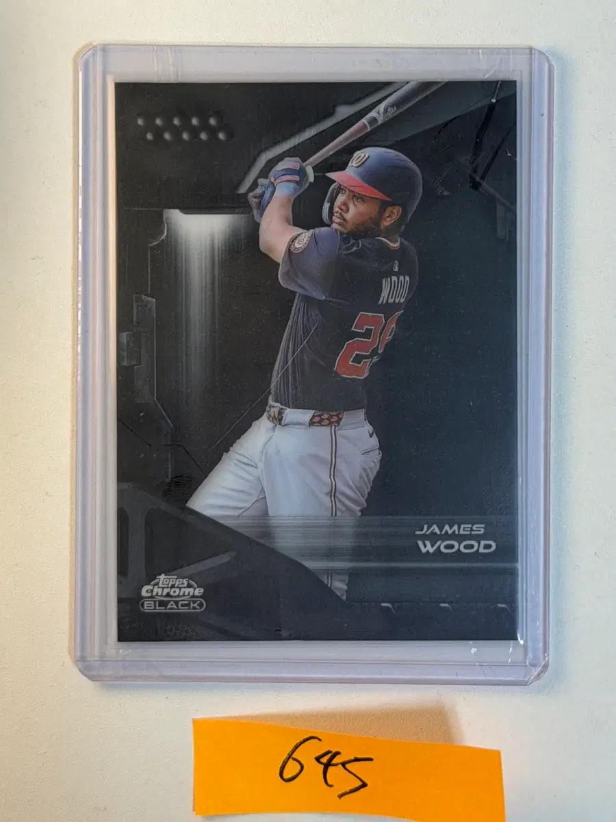 제임스 우드 Topps MLB 야구카드