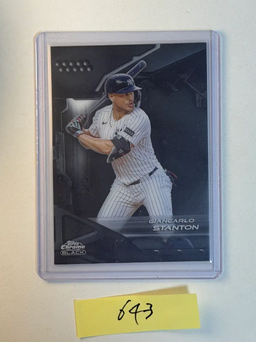 스탠튼 Topps MLB 야구카드