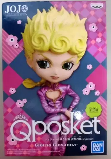 BANDAI SPIRITS Q posket Giorno Giovanna 죠죠의 기묘한 모험 황금의 바람 죠르노 죠바나 (특별 컬러)