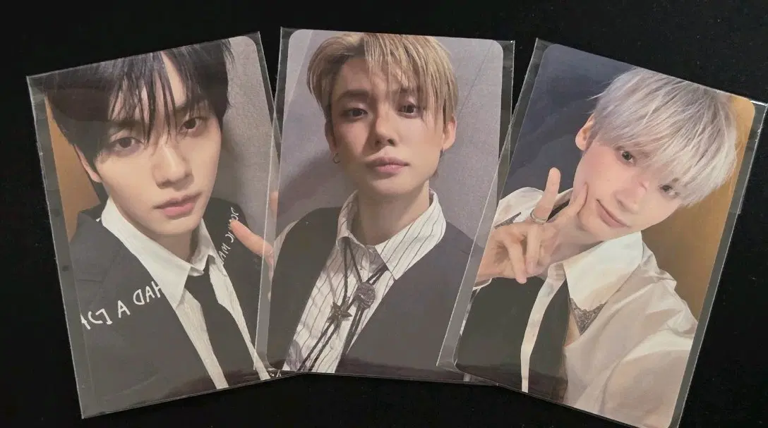 TXT layers of us 투바투 전시회 앨범 구매 특전 포토카드 포카 양도 수빈 연준 휴닝카이