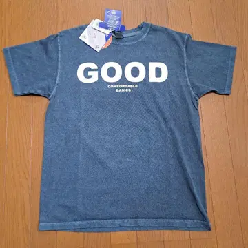 [미사용] Good On 구드온 프린트 T셔츠 네이비 M