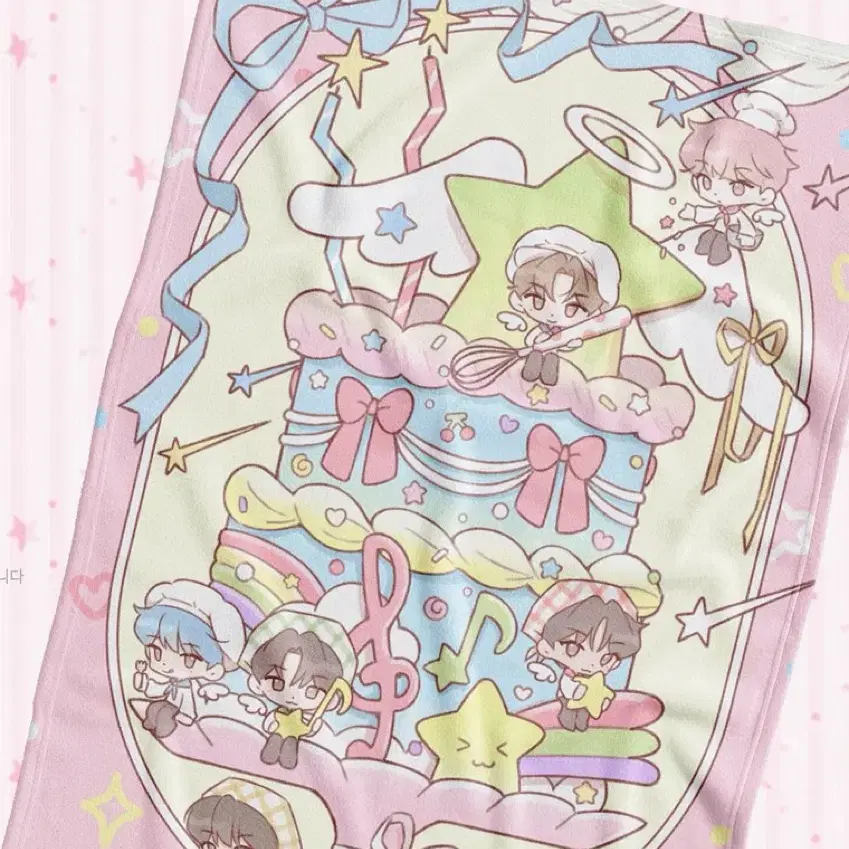 엔시티 위시 베이커리 2주년 생카 굿즈 패브릭 포스터