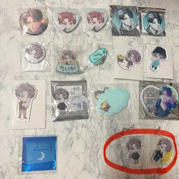 [이미지 3장 포함] 브레이브 마스터즈 츠키모토 타이거 굿즈 묶음 판매