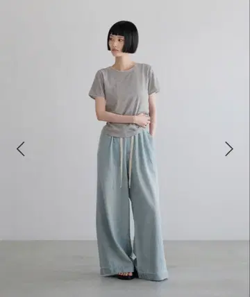 LOWRYSFARM 이지 배기 데님