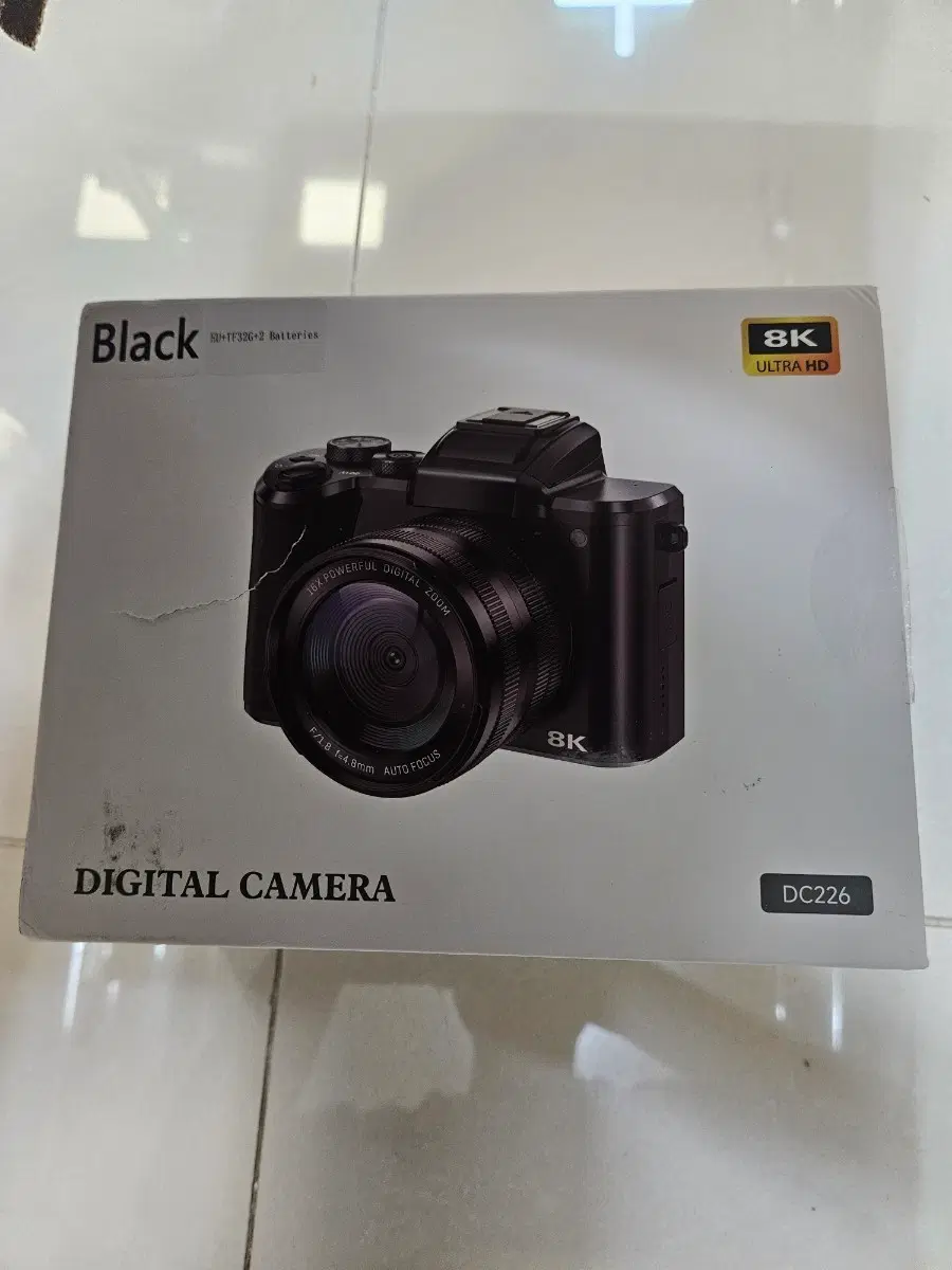 DC226 8K 디지털 카메라 블랙